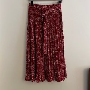 Skies Are Blue Midi Skirt- NWT Medium